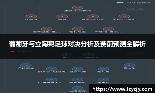 葡萄牙与立陶宛足球对决分析及赛前预测全解析